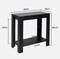 Narrow Couch Bedside Tables Nightstand Slim Accent Table Home 2 Tier End Table